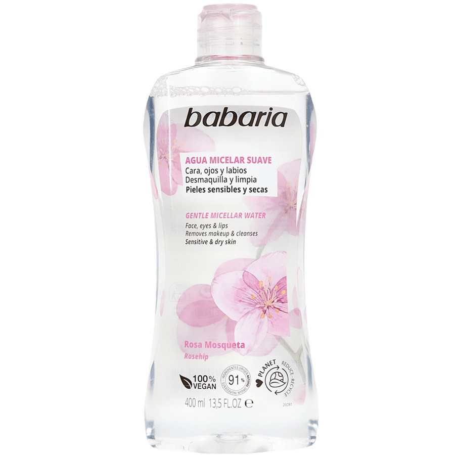 میسلار واتر پوست خشک و حساس عصاره رزهیپ باباریا 400ml