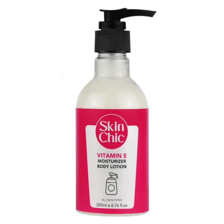 لوسیون بدن اسکین شیک ویتامین 200ml E