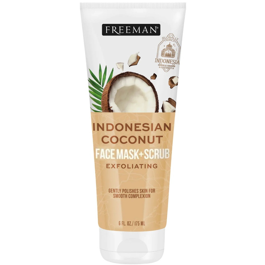 ماسک و اسکراب صورت و لب نارگیل فریمن 175ml