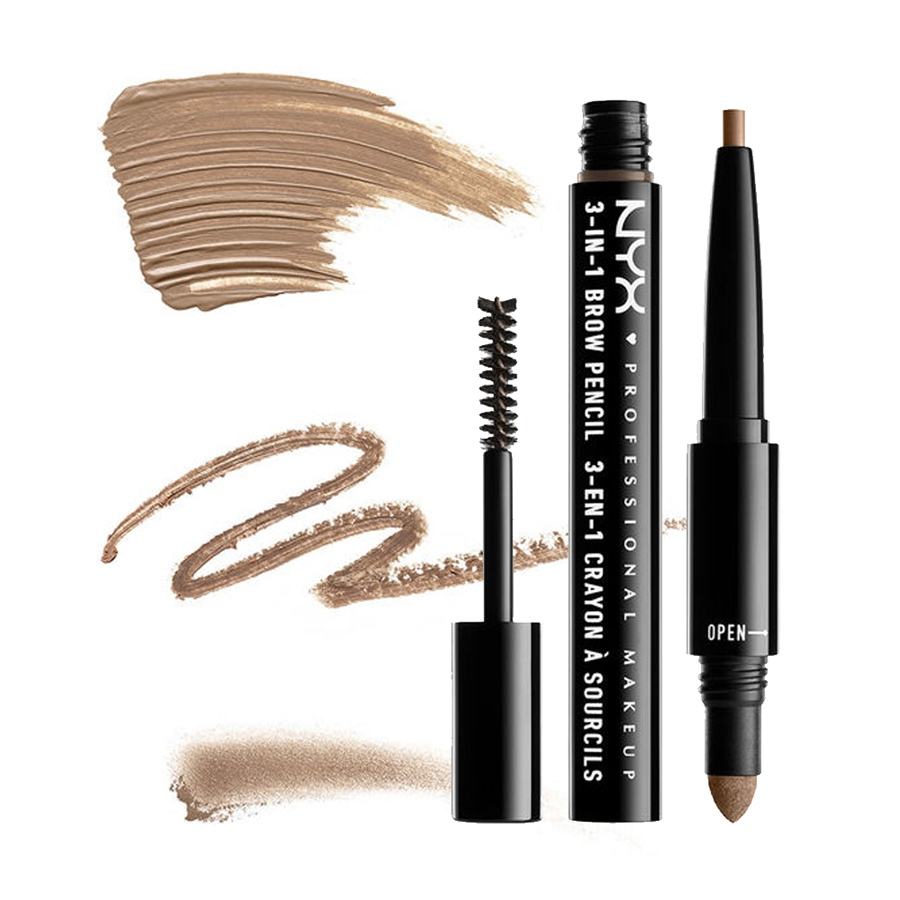 مداد، پودر و ریمل ابرو نیکس 