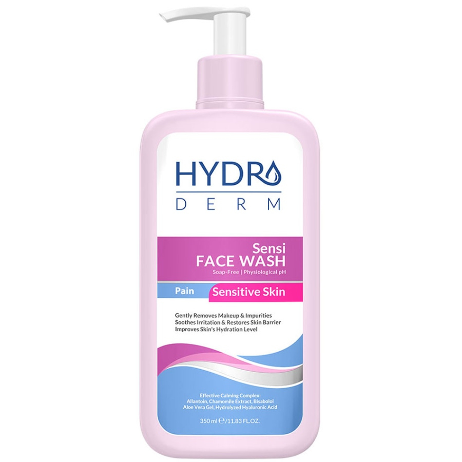 ژل شستشو صورت هیدرودرم پوست حساس350ml