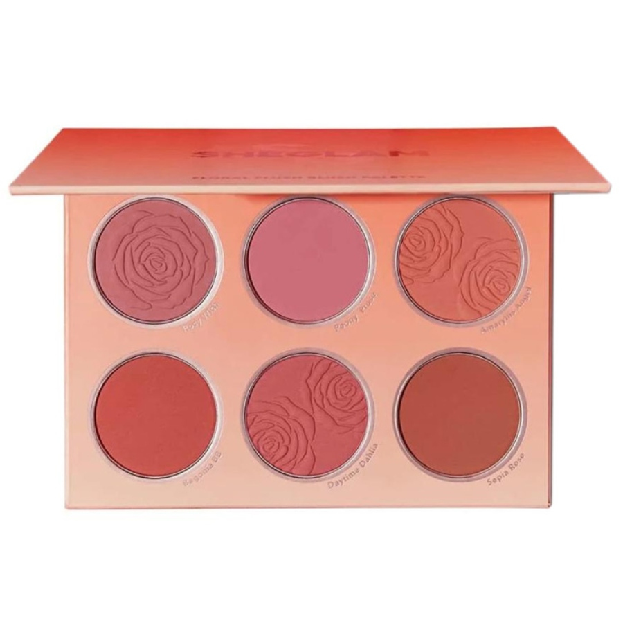 پالت رژ گونه شیگلم Floral flush Multicolor