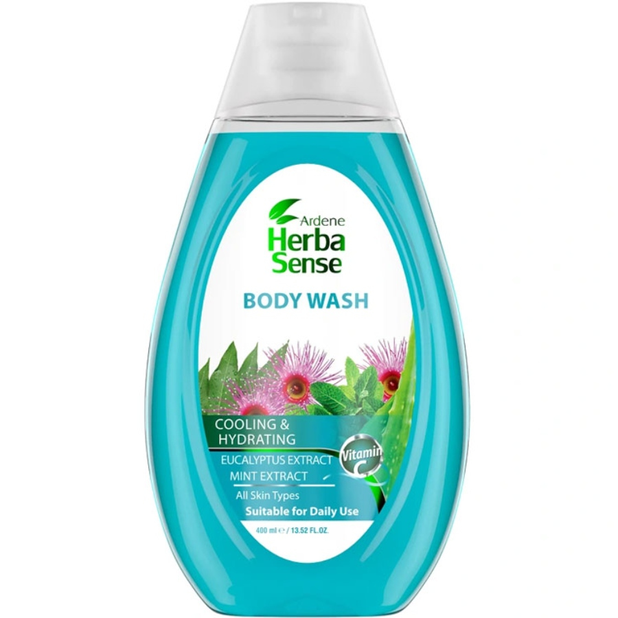 شامپو بدن عصاره نعنا و اکالیپتوس آردن هرباسنس 400ml