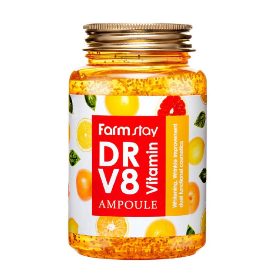 آمپول روشن کننده پوست فارم استی Dr V8