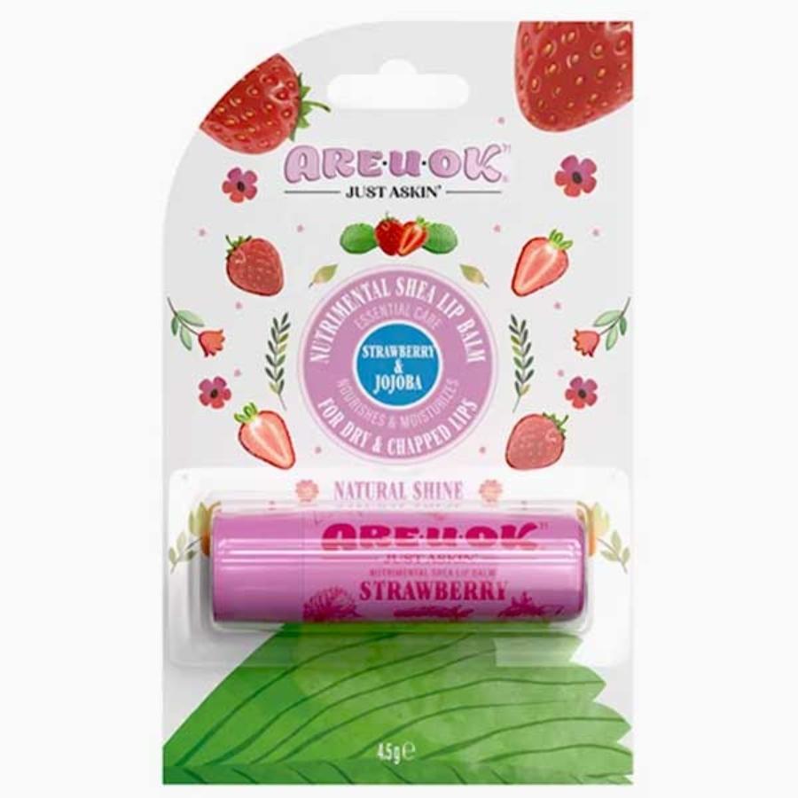 بالم لب آر یو اکی با طعم توت فرنگی
