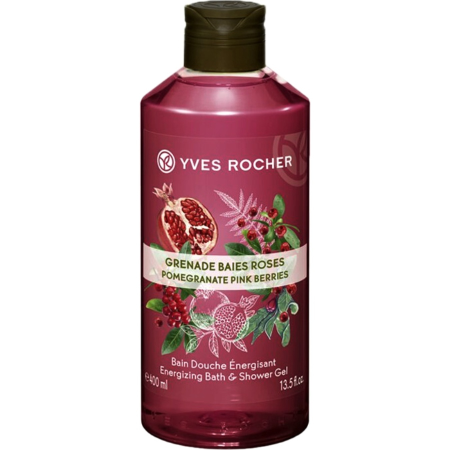 شامپو بدن عصاره انار و توت صورتی ایوروشه 400ml