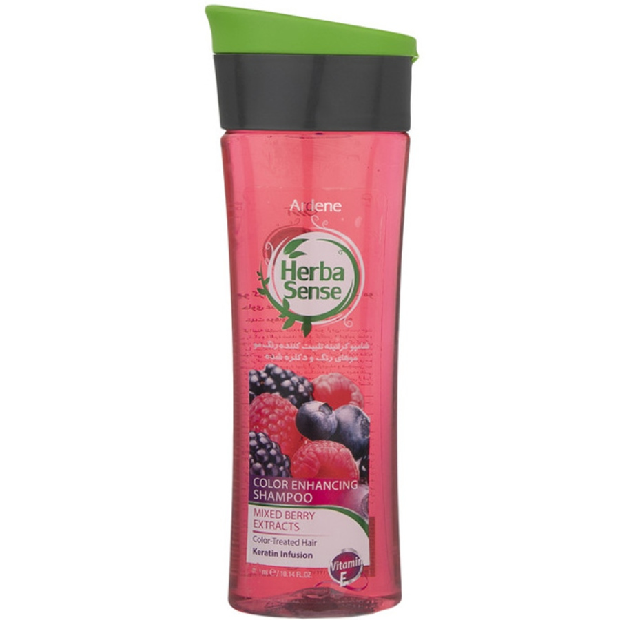 شامپو کراتینه تثبیت کننده رنگ مو آردن هرباسنس 300ml