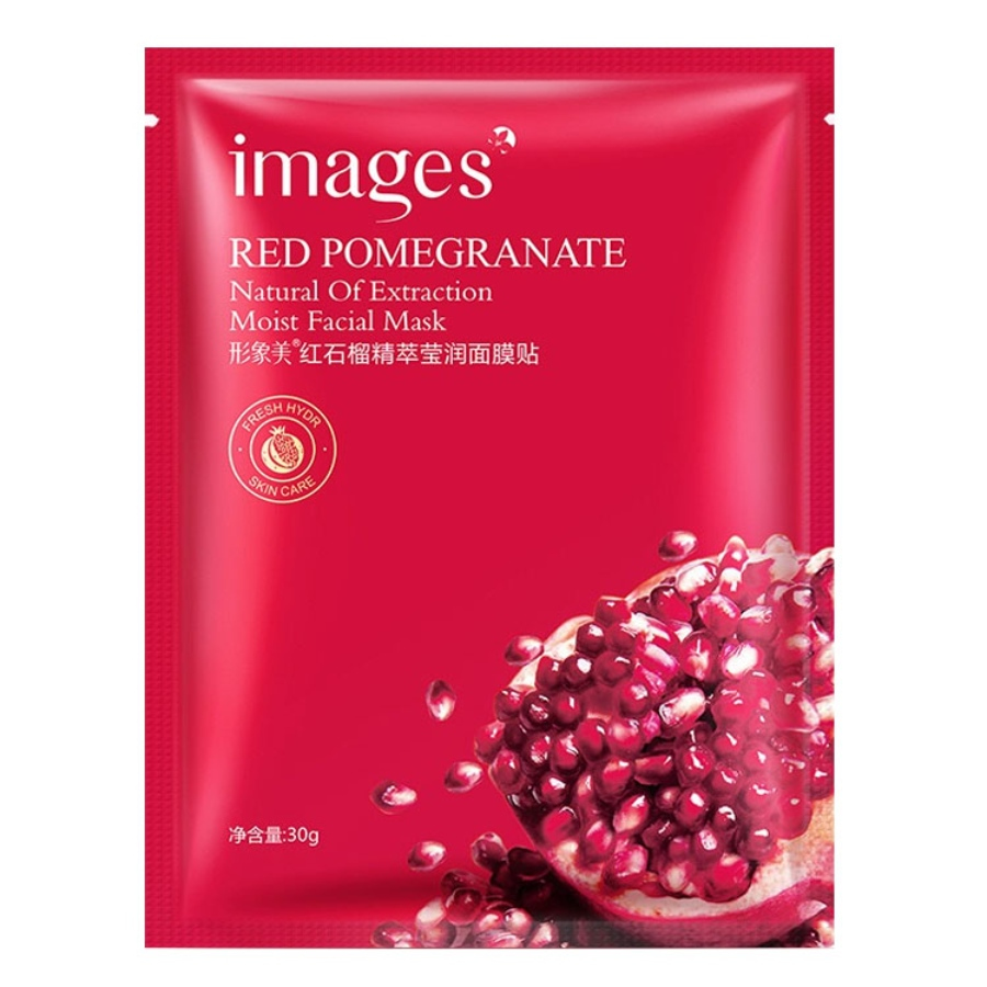 ماسک نقابی مرطوب کننده عصاره انار قرمز ایمیجز