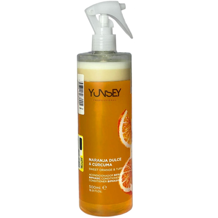 اسپری دو فاز حالت دهنده مو Naranja Dulce & Curcuma یانسی 500ml