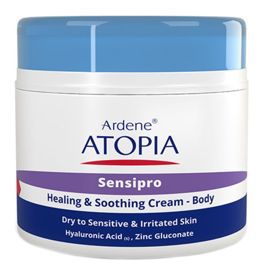 کرم مرطوب کننده و التیام بخش پوست بدن Sensipro آردن آتوپیا 150ml
