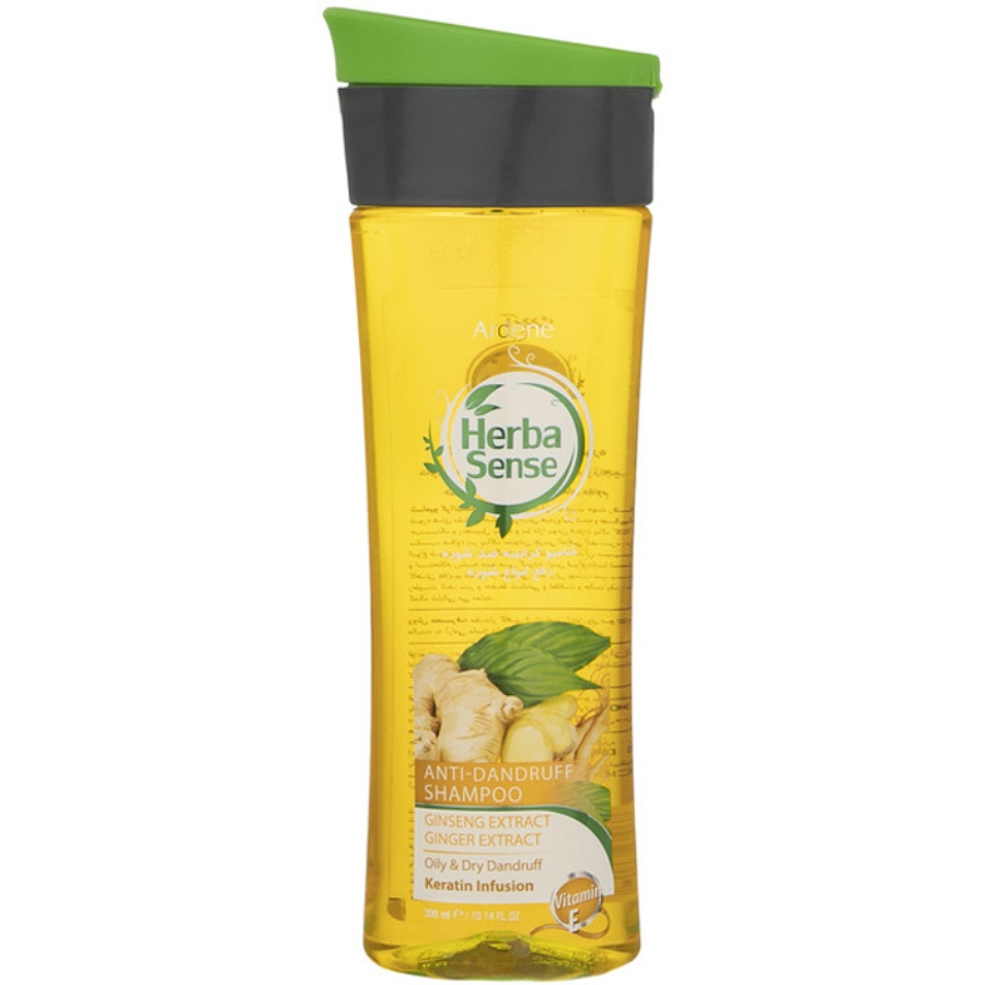 شامپو کراتینه ضد شوره آردن هرباسنس 300ml