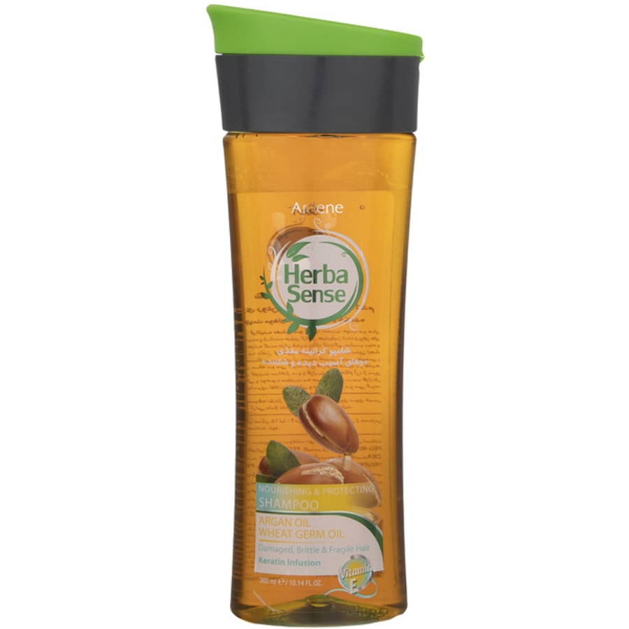 شامپو کراتینه مغذی موهای آسیب دیده آردن هرباسنس 300ml