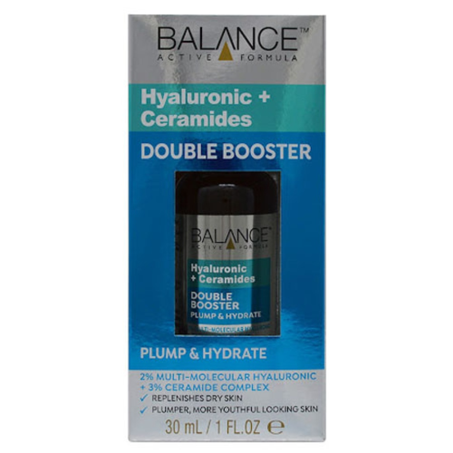 سرم دابل بوستر هیالورونیک اسید و سرامید بالانس 30ml
