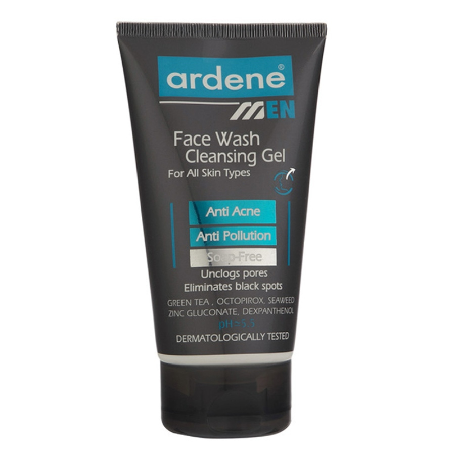 ژل شستشوی صورت آقایان آردن 150ml