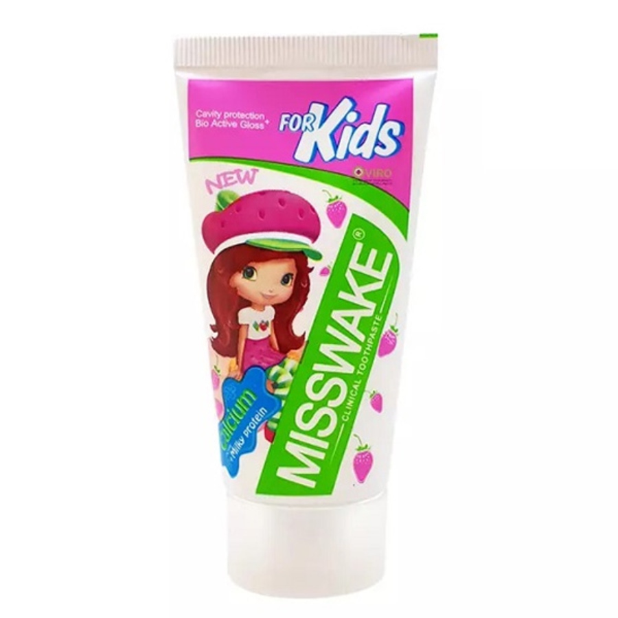 خمیردندان کودکان میسویک دخترانه توت فرنگی 50ml