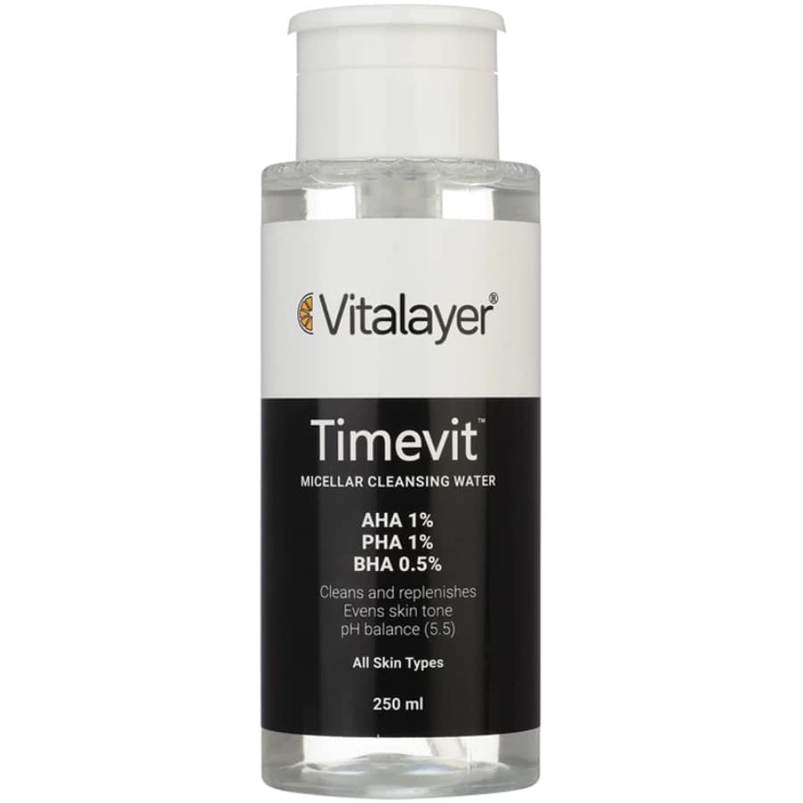 میسلار واتر انواع پوست Timevit ویتالیر 250ml