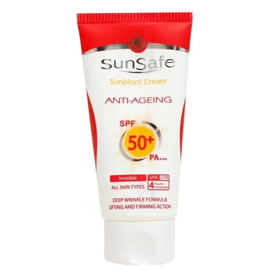 کرم ضد آفتاب سان سیف spf50 ضد چروک 50ml