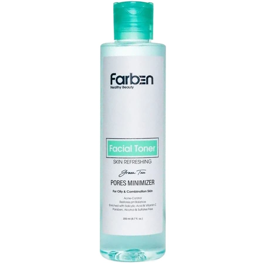 تونر پاک کننده صورت فاربن چای سبز 200ml