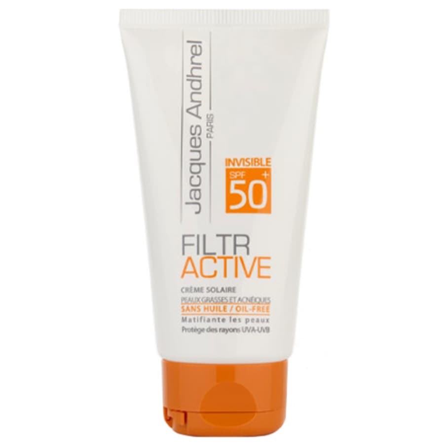 کرم ضدآفتاب بی رنگ ژاک آندرل پاریس پوست چرب و مستعد آکنه SPF50