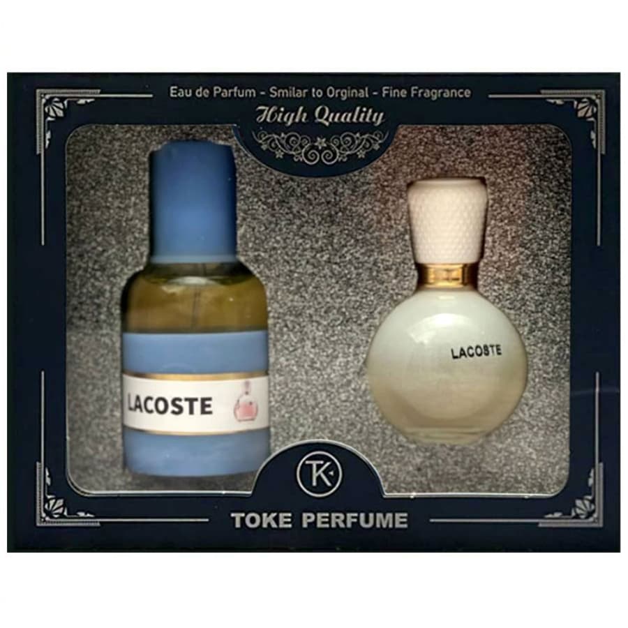 ست ادکلن و عطر جیبی زنانه توک مدل Lacoste