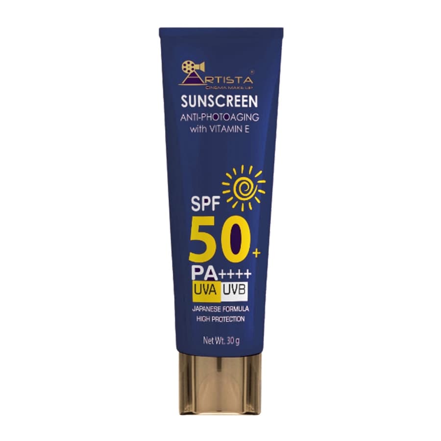 ضد آفتاب آرتیستا spf50 ضد چروک 