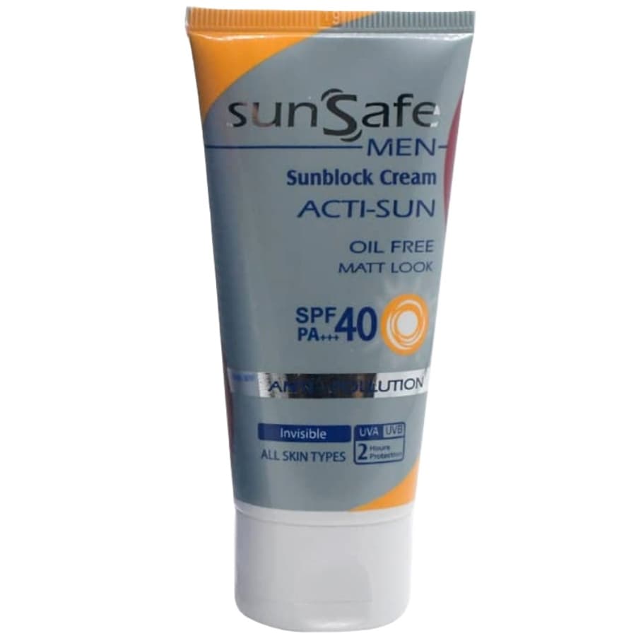 کرم ضد آفتاب آقایان سان سیف spf40